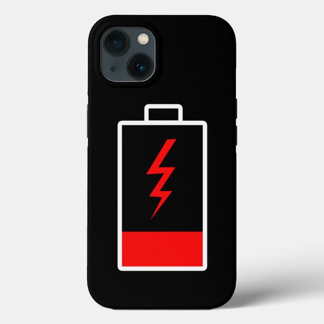 Coques Case-Mate iPhone Coque-coque iphone de batterie faible (Verso)