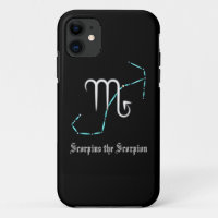 Coque-coque iphone de la constellation de zodiac