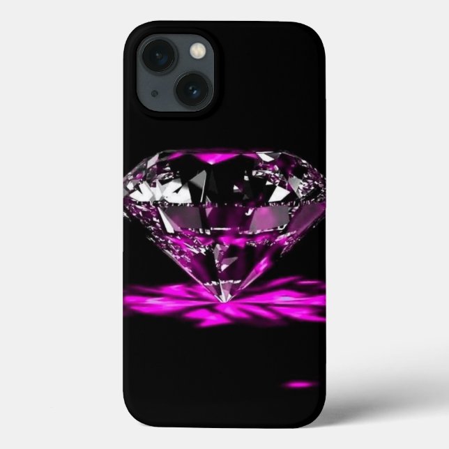 Coques Case-Mate iPhone Coque-coque iphone d'impression diamant (Verso)