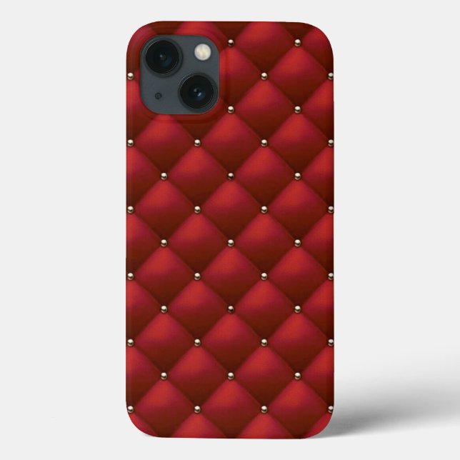 Coques Case-Mate iPhone Coque-coque iphone d'impression en diamant rouge (Verso)