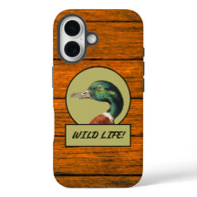 Coque-coque iphone Mallard Duck Wood