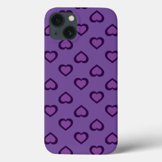 Case-Mate iPhone Case Coque-coque iphone Mate de coeur violet