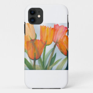 Case-Mate iPhone Case Coque-coque iphone -Mate de Tulipes aux agrumes or