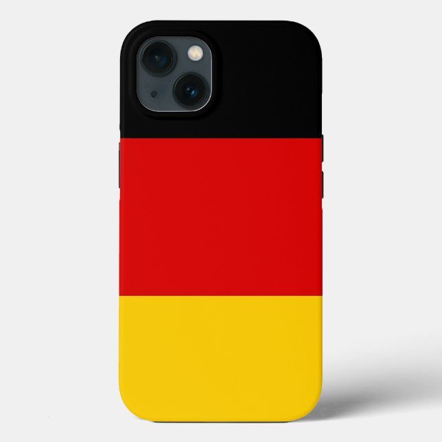 Coques Case-Mate iPhone Coque-Mate d'Apple patriotique, Allemagne (Verso)
