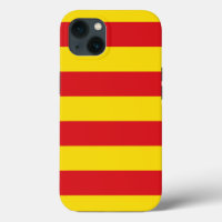 Coque-Mate de pomme patriotique, drapeau de Catalo