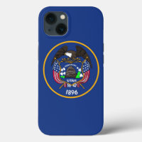 Coque-Mate de pomme patriotique, drapeau de l'Utah