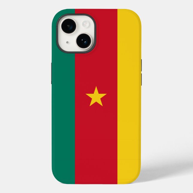 Coques Case-Mate iPhone Coque-Mate de pomme patriotique, drapeau du Camero (Verso)