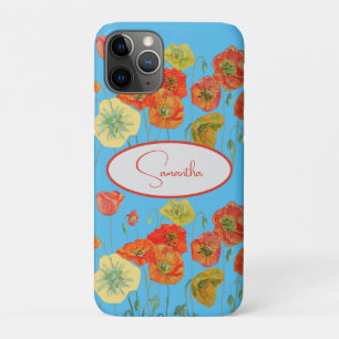 Case-Mate iPhone Case Coquelicot orange rouge Poppies floral Filles Nom