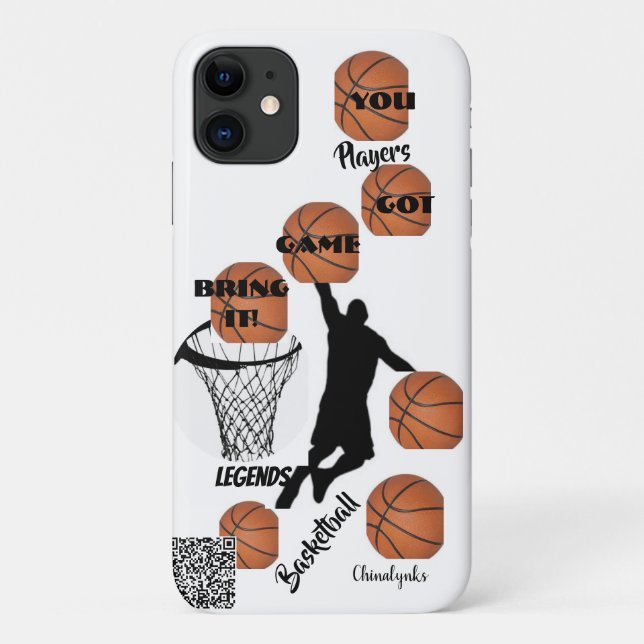 Coques Case-Mate iPhone Coques iphone de basket-ball (Dos)
