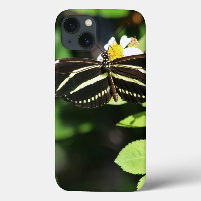 Coques Case-Mate iPhone Coques iphone de papillons Zebra Longwing (Verso)