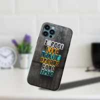 Coques iphone de texte gris et jaune