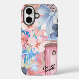 Coques iPhone 16 Coquette Collage Customisé Valentine