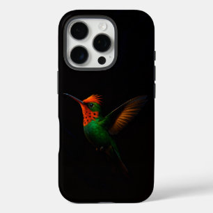 Coques iPhone 16 Pro Coquette Tuftée Noir 4 Luxe iPhone 16 Pro, Oiseau