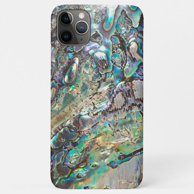 Coques Case-Mate iPhone Coquillage de la Reine paua (Dos)