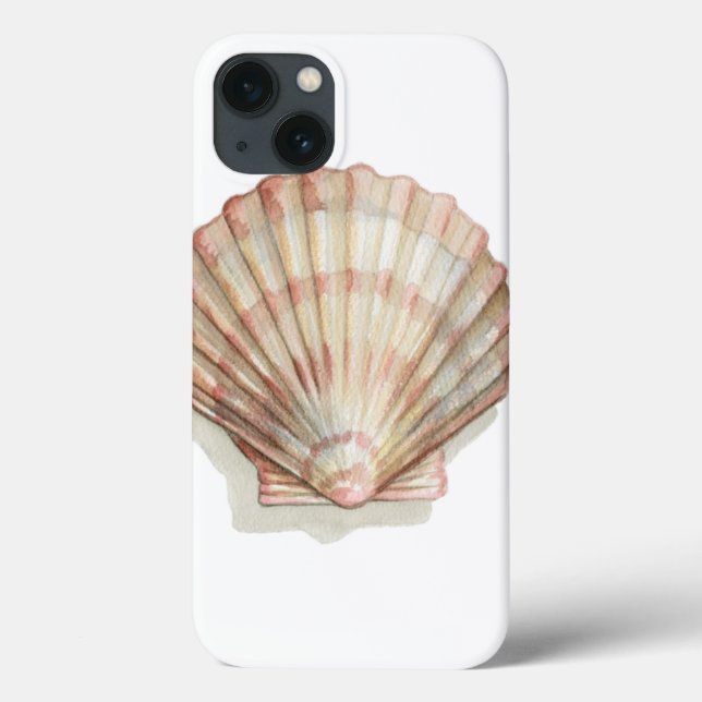 Coques Case-Mate iPhone Coquillage rose et crème (Verso)
