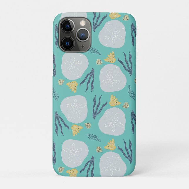 Coques Case-Mate iPhone Coquillages de sable d'été Dollar (Dos)