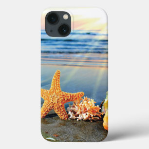 Case-Mate iPhone Case Coquillages marins et étoiles de mer sur la plage