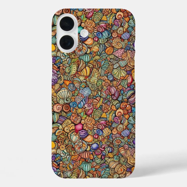 Coques Case-Mate iPhone Coquillages Minuscules (Verso)