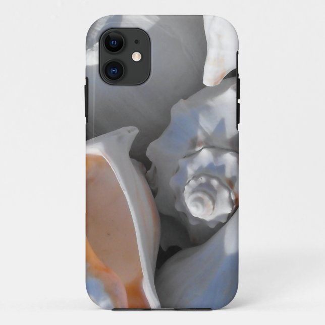 Coques Case-Mate iPhone Coquilles de Conque de Près (Dos)