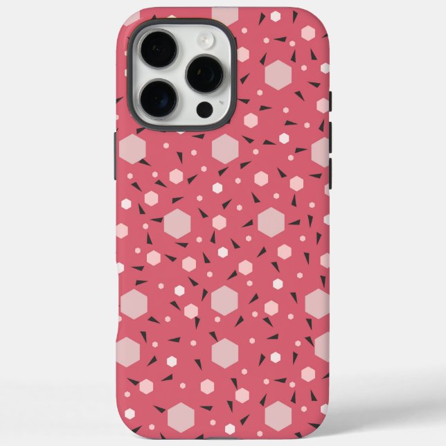 Coques Case-Mate iPhone Coral Geo Edition (Verso)