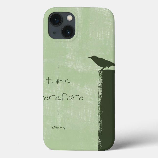 Coques Case-Mate iPhone Corbeau (Verso)