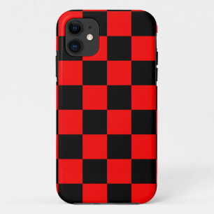 Case-Mate iPhone Case Corey Tiger 80s Néon Damier (Rouge)