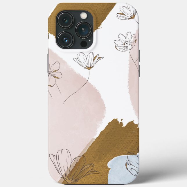 Coques Case-Mate iPhone Corolla aux fleurs (Verso)