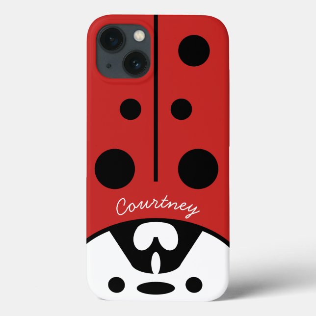 Coques Case-Mate iPhone Correct Ladybug personnalisable (Verso)