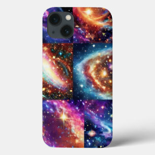 Case-Mate iPhone Case Cosmic violet or rose nuit ciel galaxie collage