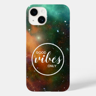 Coque Pour iPhone 14 Cosmique Cosmos Espace Bonnes Vibrations Uniquemen