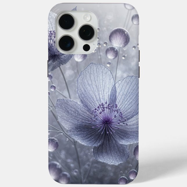 Coques Case-Mate iPhone Cosmos violet et gouttes de ragoût (Verso)