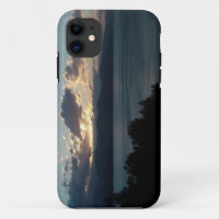 Costa del Cilento lever de soleil iPhone 5 coque-m