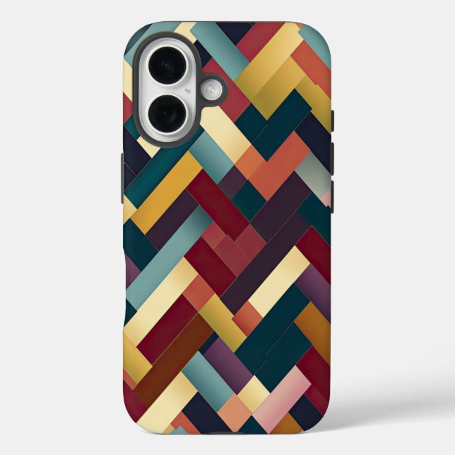 Coques Case-Mate iPhone Cosy ton d'automne Motif (Verso)
