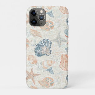 Case-Mate iPhone Case Côtière rustique - Coquillages, Starfish, Reef (25