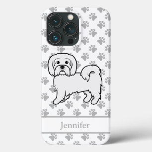 Case-Mate iPhone Case Coton De Tulear Chien de Dessin Animé Mignon & Nom