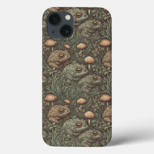 Case-Mate iPhone Case Cottagecore Grenouille et champignons iPhone / coq
