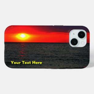 Coque Pour iPhone 15 Couché de soleil de Floride