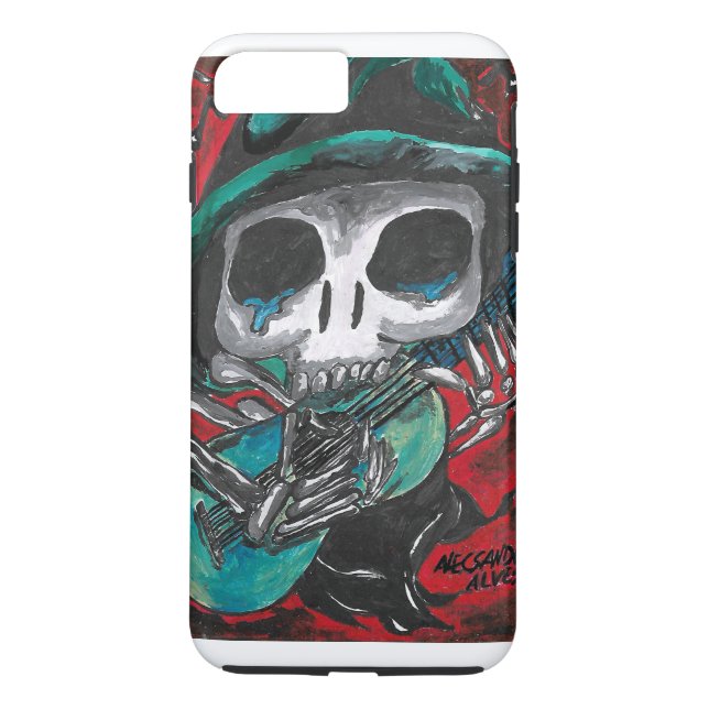 Coques Case-Mate iPhone Couche exu crâne (Dos)