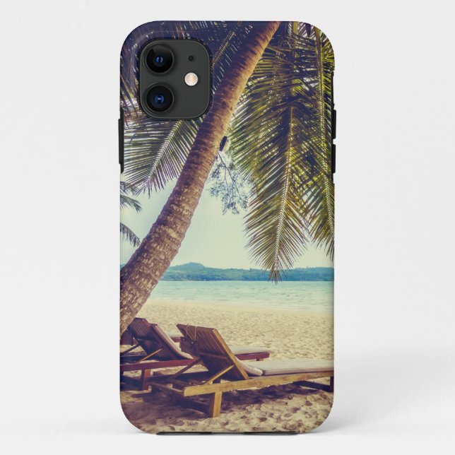 Coques Case-Mate iPhone Couche iPhone Jour de plage (Dos)