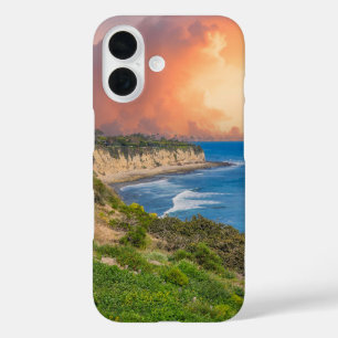 Coques iPhone 16 Coucher de soleil à Point Dume à Malibu