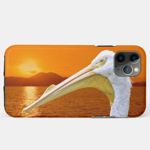 Case-Mate iPhone Case Coucher de soleil américain de Pélican blanc à Cor