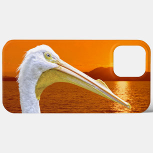 Case-Mate iPhone Case Coucher de soleil américain de Pélican blanc à Cor
