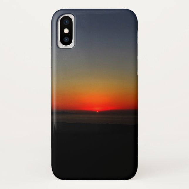 Coques Case-Mate iPhone Coucher de soleil dans l'eau (Dos)