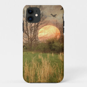 Case-Mate iPhone Case Coucher de soleil de Country Meadow