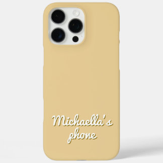 Coques iPhone 16 Pro Max Coucher de soleil d'été - Lettres d'ombre personna