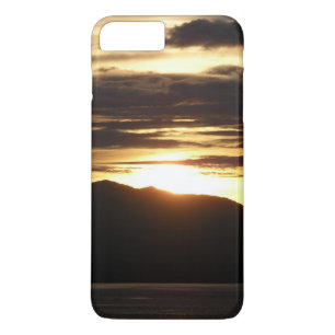 Coque iPhone 8 Plus/7 Plus Coucher de soleil en Alaska III Photographie magni
