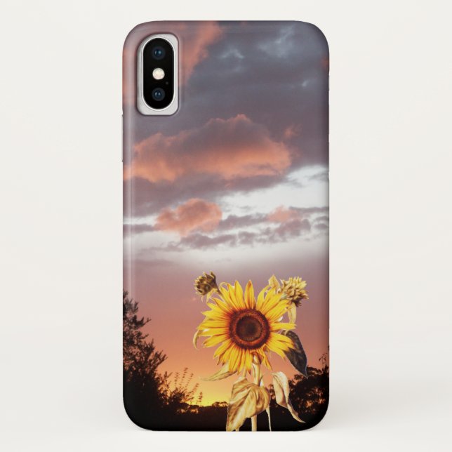 COQUES Case-Mate iPhone COUCHER DE SOLEIL ET ROSE EN ÉTÉ (Dos)