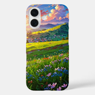 Coques iPhone 16 Coucher De Soleil Sur Spring Hills