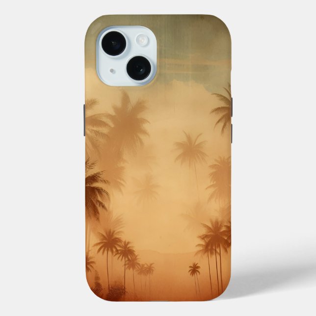 Coques Case-Mate iPhone Coucher de soleil tropical (Verso)