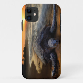 Case-Mate iPhone Case Coucher du soleil de tortue de mer